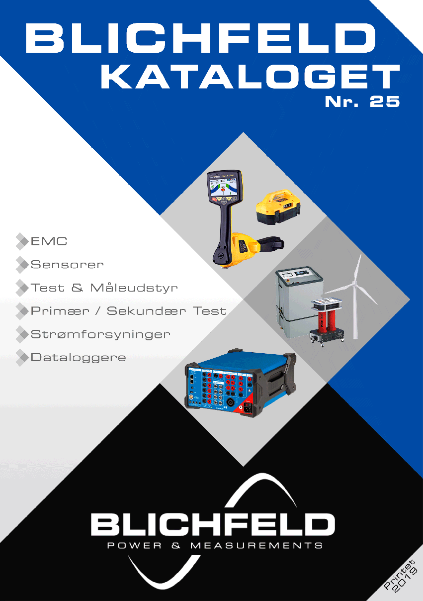 Katalog Blichfeld Power & Measurements BLICHFELD