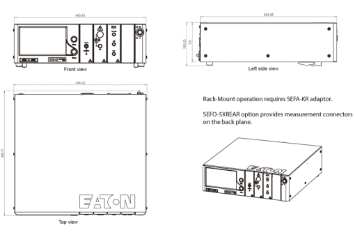 Sefelec 56 og 506 Dimensioner